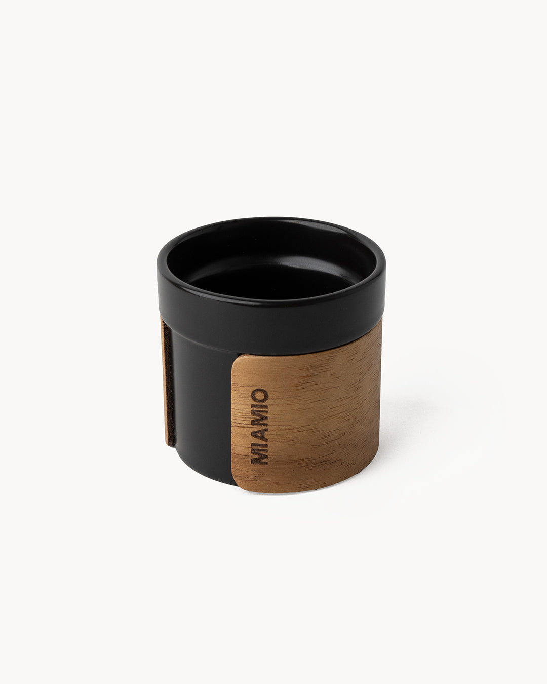 Espressotassen 4er Set mit Holzmanschette 100 ml