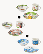 Kindergeschirr-Set – Drei Lieblingsdesigns, zwei bezahlen
