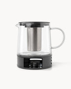 Teekanne Glas mit Stövchen 1,5 L