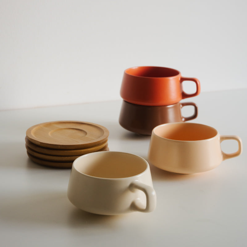 Kaffee-Duo Luxe Set  –  Cappuccino & Espresso
