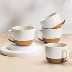 Miamio Kaffeetassen Aura 4er Set Keramik 450ml