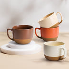 Miamio Kaffeetassen Aura 4er Set Keramik 450ml