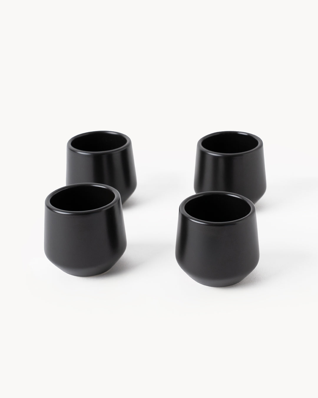 Miamio Espressotassen Luxe 4er Set Keramik 90ml
