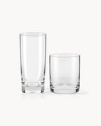 Miamio Geschirr - Glaser Set 12-teilig (370ml & 450ml) klar