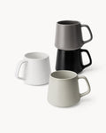Miamio Kaffeetassen Luxe 4er Set Keramik 420ml