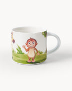 Miamio Kindergeschirr Set 3-teilig: Tasse, Teller & Schussel Keramik