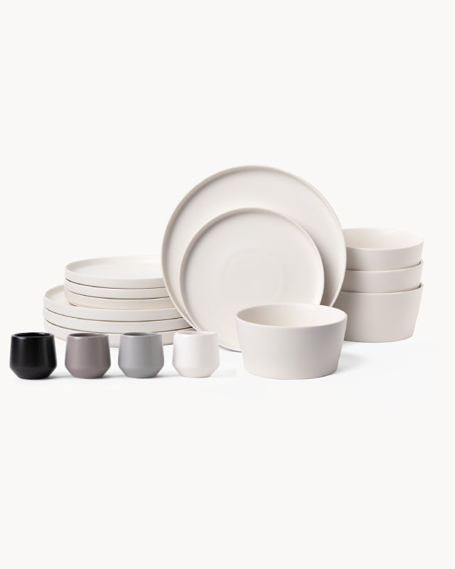 Luxe Tafel & Espresso Set für 4 Personen